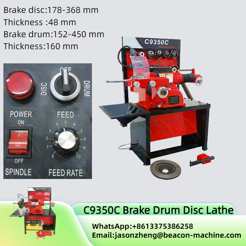 C9350C Disc Drum Brake Lathe M - Brake Drum Lathe avaliação e preço