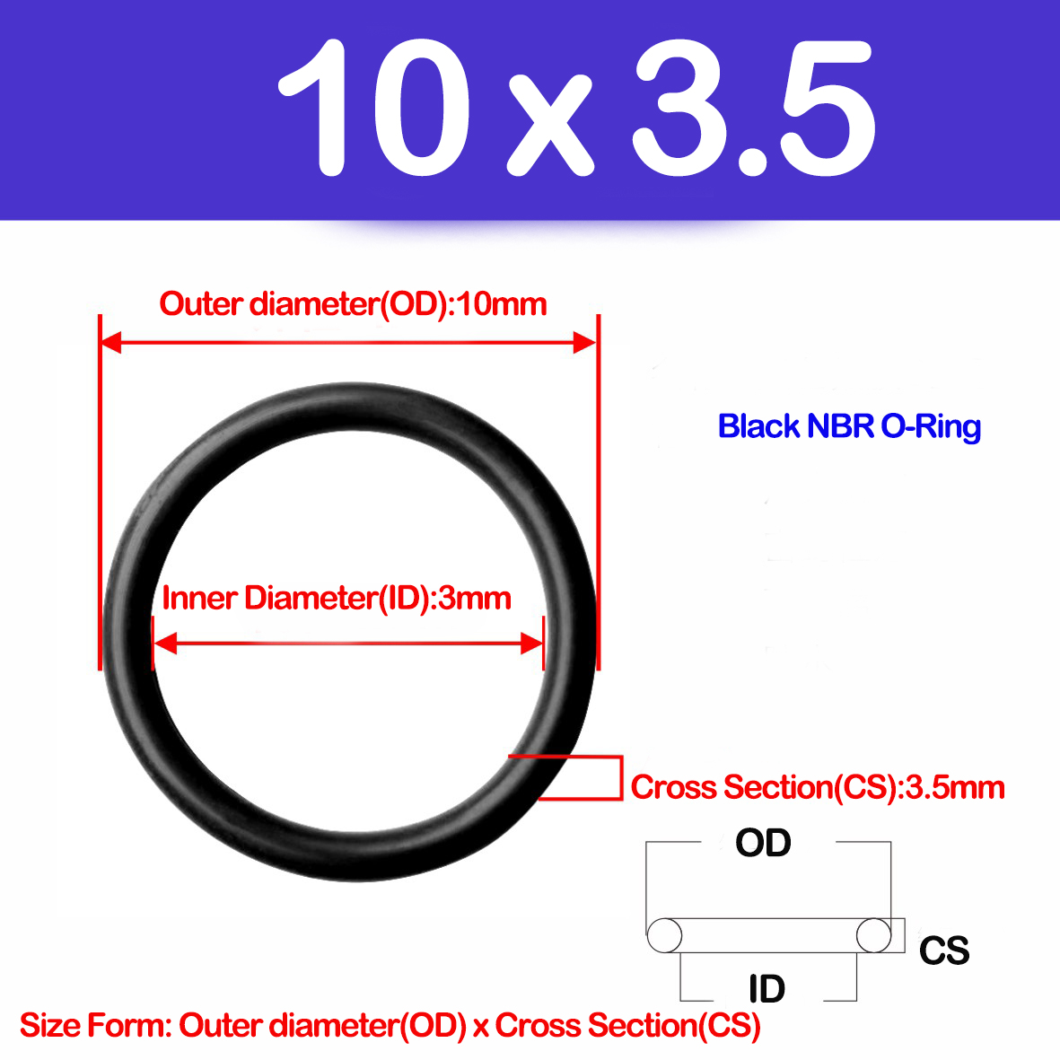 CS 3.5mm,NBR O Ring Sealing Ga - Auto Repair Cs avaliação e preço