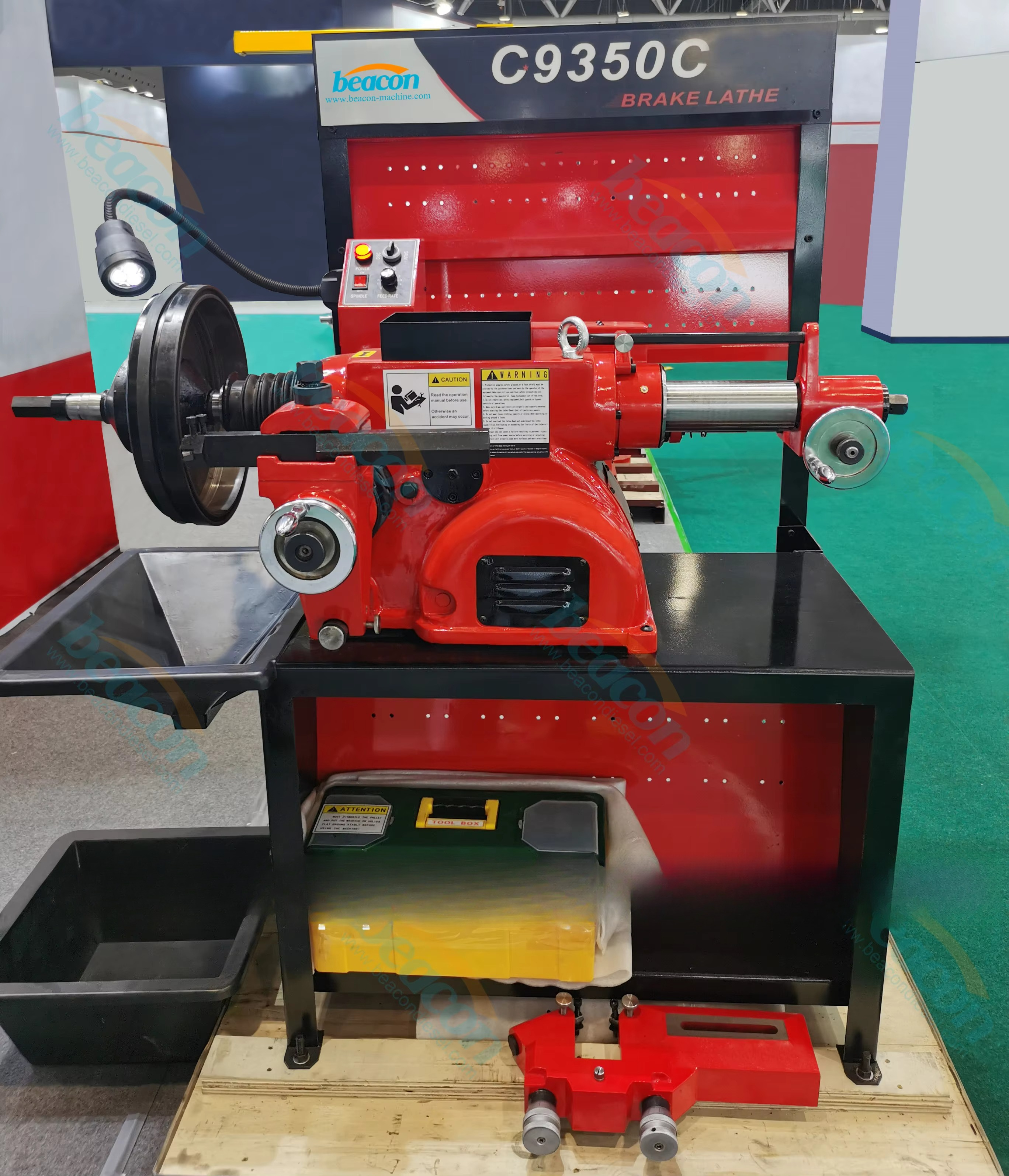 Auto C9350C on Car Brake Disc  - Brake Drum Lathe avaliação e preço