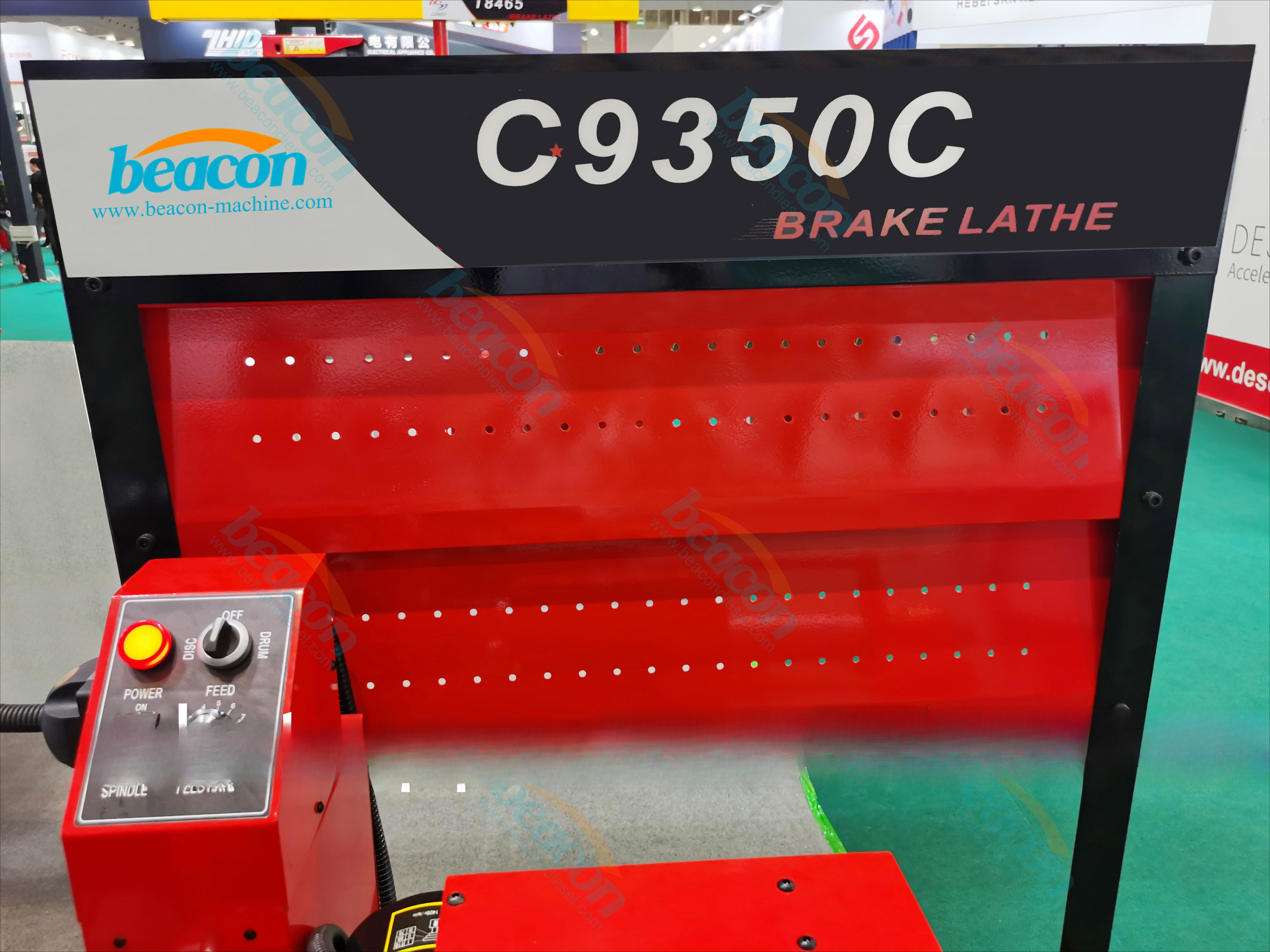 Auto C9350C on Car Brake Disc  - Brake Drum Lathe avaliação e preço
