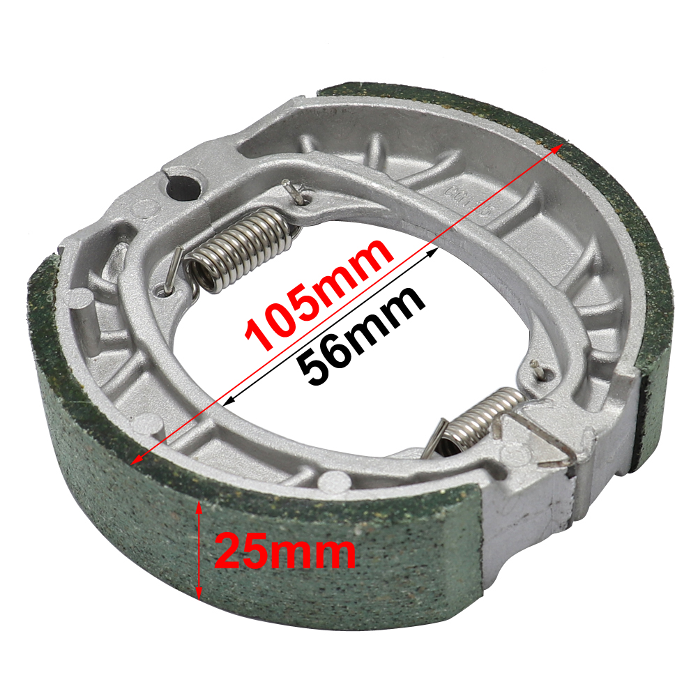Rear Brake Shoe Drum Set 105MM - Brake Drum Lathe avaliação e preço