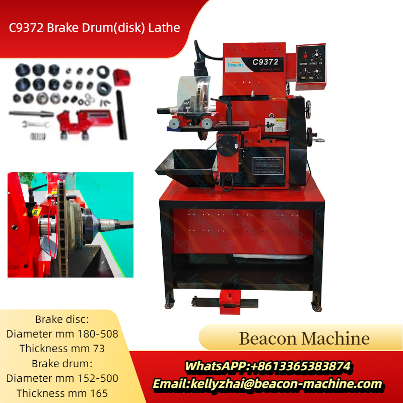 Brake Lathe Machine C9372 Good - Brake Drum Lathe avaliação e preço