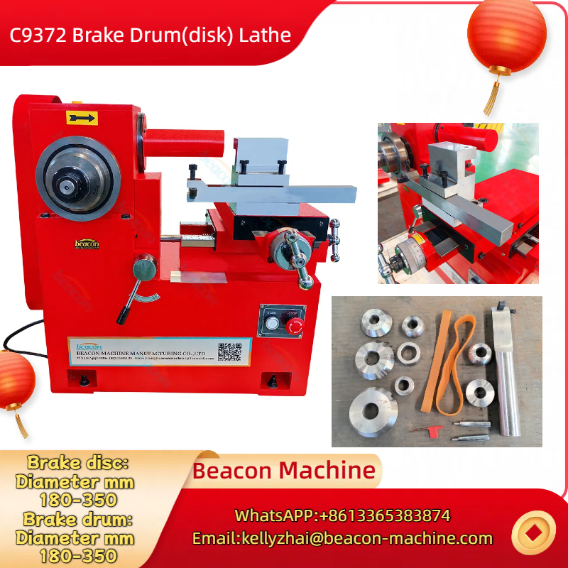 Brake Lathe Machine C9372 Good - Brake Drum Lathe avaliação e preço